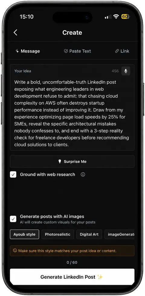 QuickPost AI Studio